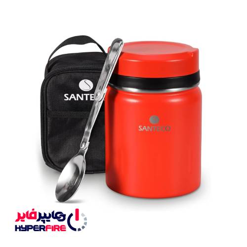 ظرف غذا دو جداره 500ML کاور دار سانتکو مدل Koge