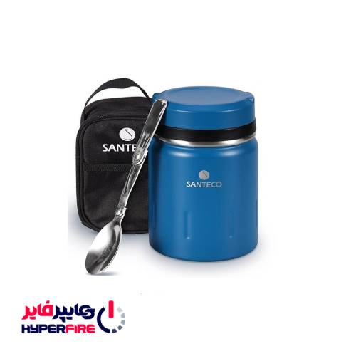 ظرف غذا دو جداره 500ML کاور دار سانتکو مدل Koge