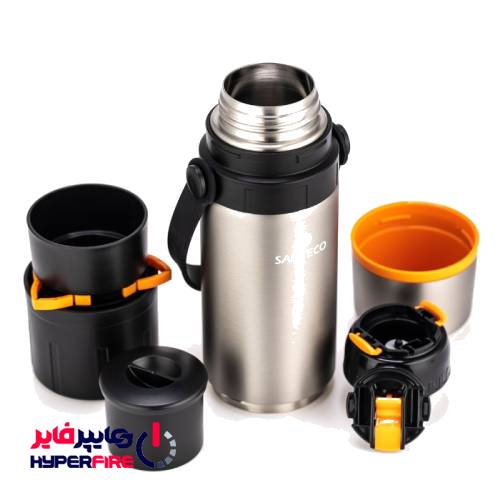 فلاسک دو جداره سانتکو 650ML مدل Kafe