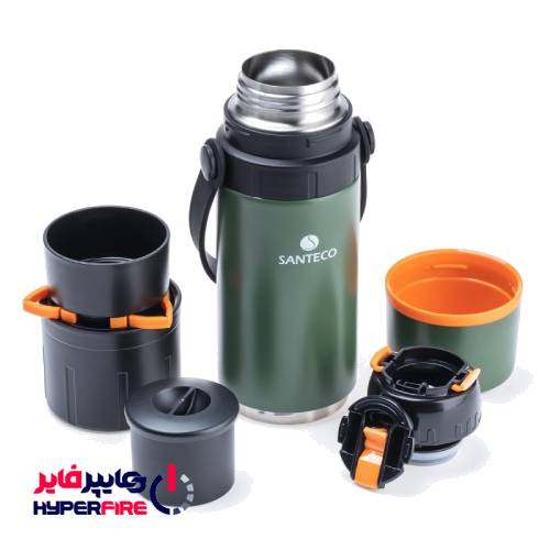 فلاسک دو جداره سانتکو 650ML مدل Kafe