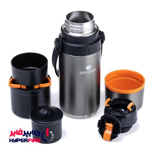 فلاسک دو جداره سانتکو 650ML مدل Kafe