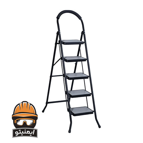 نردبان 5 پله مرولین مدل Black کد 5050