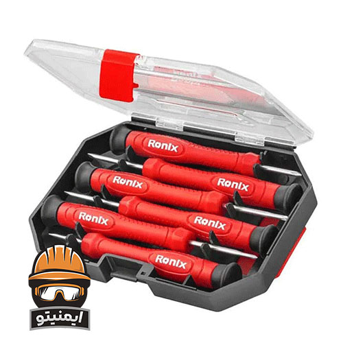 ست 6 عددی پیچ گوشتی ساعتی رونیکس مدل RH 2712