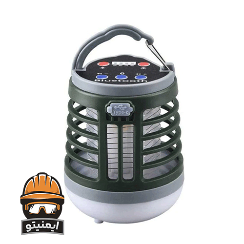 چراغ چادر و حشره کش چراغ قوه دار شارژی مدل W882