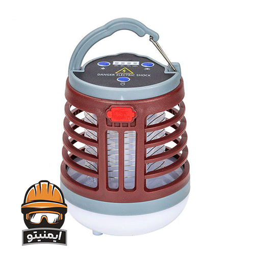 چراغ چادر و حشره کش اسپیکر دار شارژی مدل W881