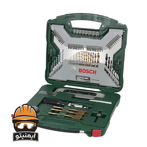 مجموعه 100 عددی ابزار بوش مدل Box 100 PCS
