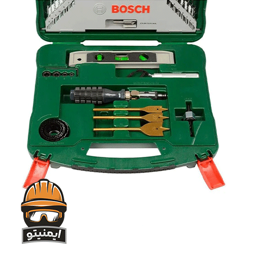 مجموعه 100 عددی ابزار بوش مدل Box 100 PCS