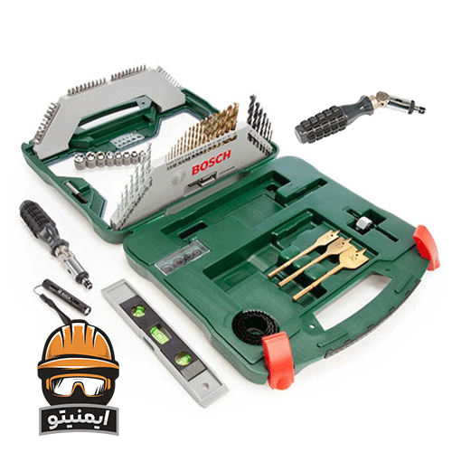 مجموعه 100 عددی ابزار بوش مدل Box 100 PCS
