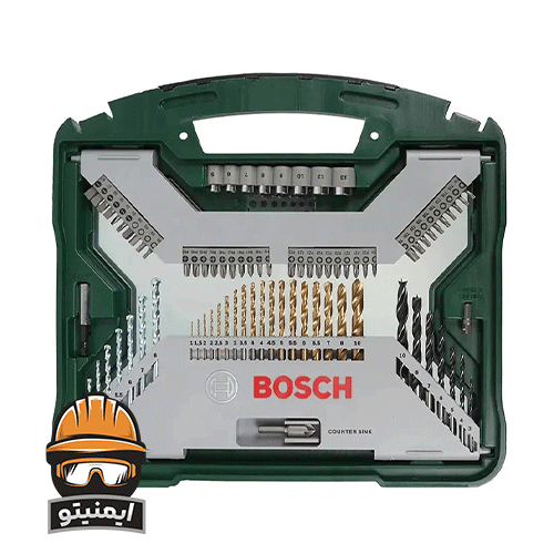 مجموعه 100 عددی ابزار بوش مدل Box 100 PCS