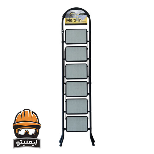 نردبان 6 پله مرولین مدل Black کد 5060