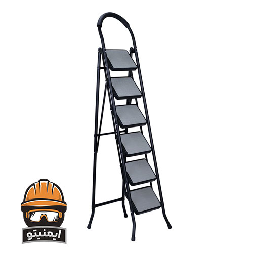 نردبان 6 پله مرولین مدل Black کد 5060