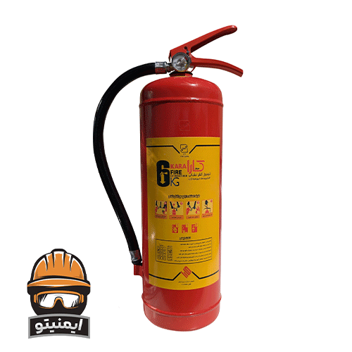 کپسول پودر و گاز 6 کیلوگرمی ABC کارا