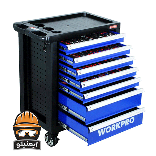 مجموعه 255 عددی ابزار ورک پرو مدل WP209037