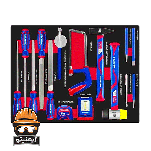 مجموعه 255 عددی ابزار ورک پرو مدل WP209037