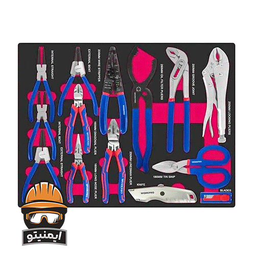 مجموعه 255 عددی ابزار ورک پرو مدل WP209037