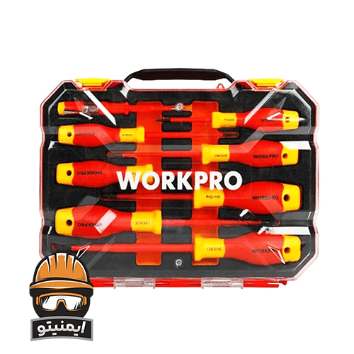 پیچ گوشتی عایق برق ورک پرو مدل WP204700-1000V