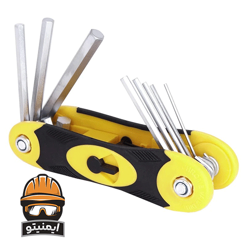 آچار ویزکینگ مدل MMA-8SIZ-Vskg مجموعه 8 عددی