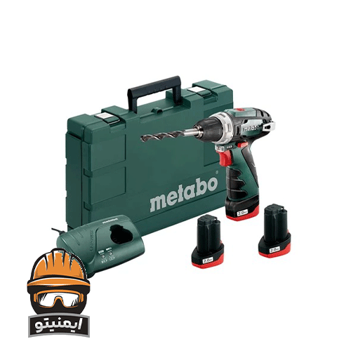 دریل پیچ گوشتی شارژی متابو مدل PowerMaxx BS