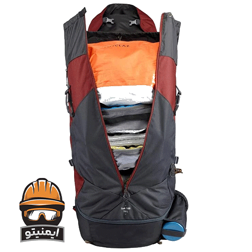 کوله پشتی کوهنوردی 70 لیتری فورکلاز مدل TREK 100-70L