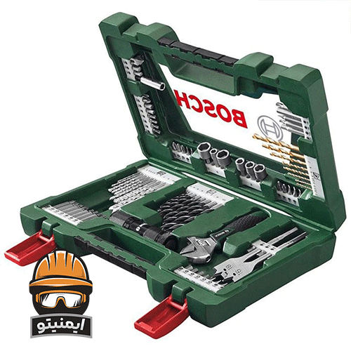 مجموعه 83 عددی ابزار و پیچ گوشتی بوش مدل BO83TIN