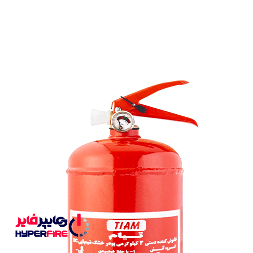 کپسول آتش نشانی پودر و گاز 3 کیلویی تیام