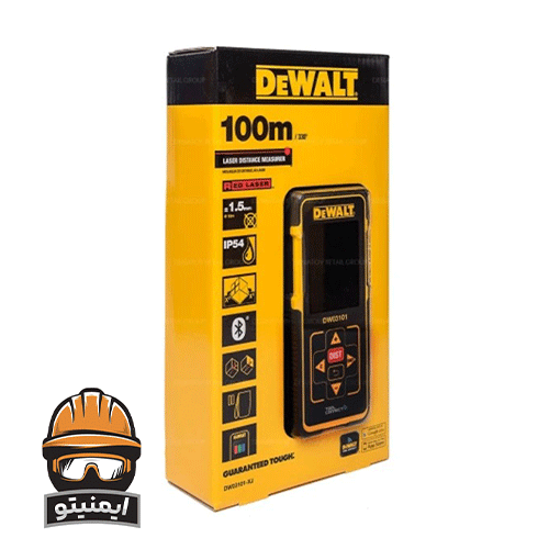 متر لیزری دیوالت مدل DW03101-XJ