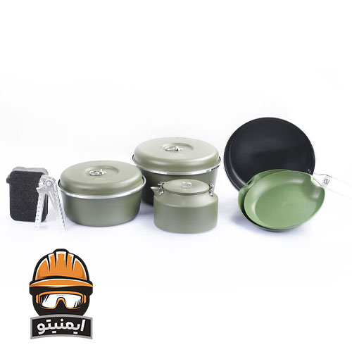 مجموعه ظروف 6 نفره کمپینگ لایف کمپ مدل 45830