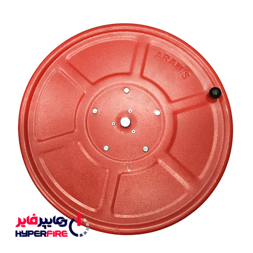 شلنگ جمع کن 1/2 بلبرینگی دیواری مدل NTE-3650 سایز 50 متری