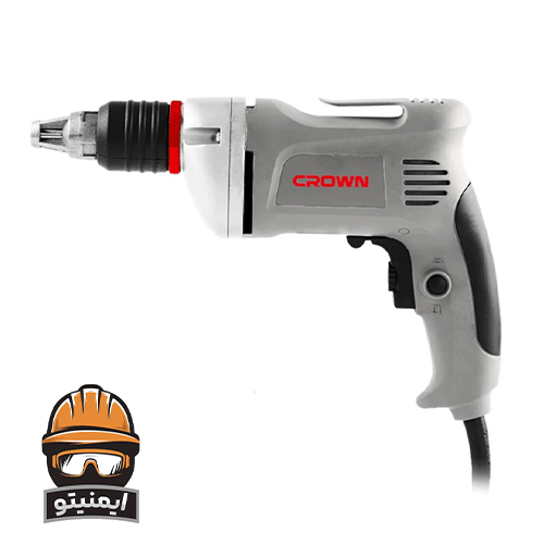 دریل پیچ گوشتی برقی کرون مدل CT12001