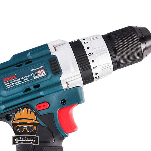 مجموعه دریل چکشی شارژی 16 ولت 33 عددی رونیکس مدل RS-8615