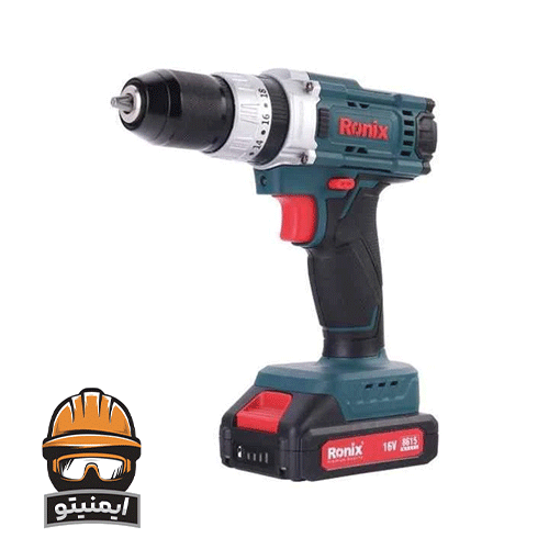 مجموعه دریل چکشی شارژی 16 ولت 33 عددی رونیکس مدل RS-8615