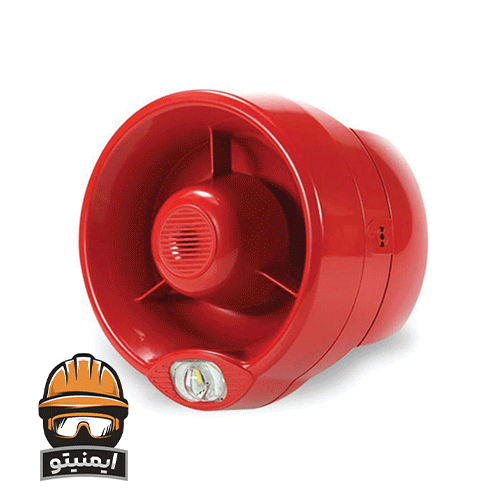 آژیر و چراغ هشدار الکترونیکی آدرس‌ پذیر هوشمند FF ESF100 + FF LX200