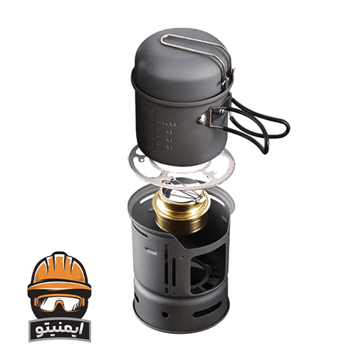 ظروف و سرشعله آلوکس مدل CW-C01
