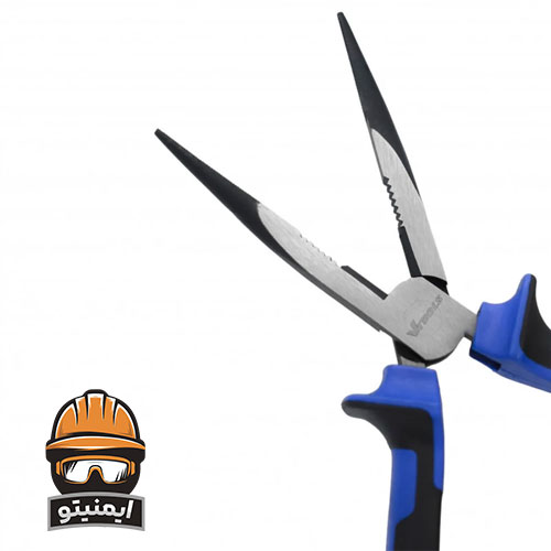 انبر دم باریک وی تولز مدل VT2136 سایز 8 اینچ