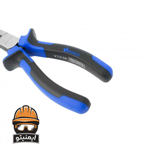 انبر دم باریک وی تولز مدل VT2136 سایز 8 اینچ
