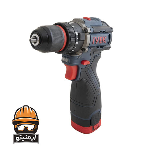 دریل پیچ گوشتی 10 میلیمتری 16 ولت ایوک مدل K-7226B