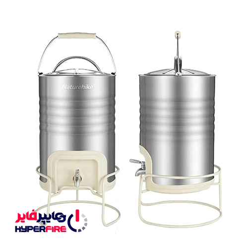 کلمن آب استیل نیچرهایک 10L مدل CNH22SN006