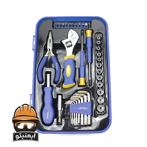 مجموعه ابزار اپکس مدل YP-APX-2436 مجموعه 36 عددی